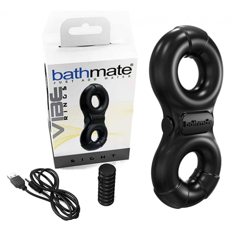 Bathmate Rechargeable Vibe Cock Ring - Eight